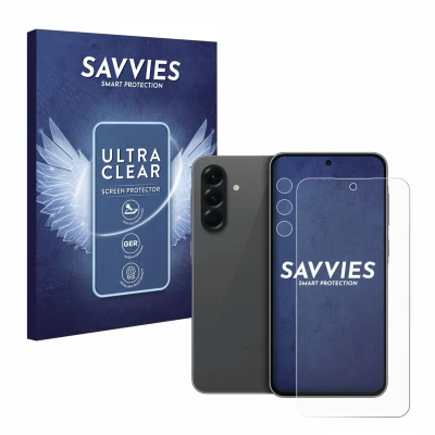 Afbeelding van Savvies Screenprotector voor Samsung Galaxy A56 5G Enterprise Edition (Voor+Camera) Folie Beschermfolie transparant (18 Stuks)