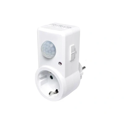Afbeelding van Q Link PIR Bewegingsmelder plug in wit