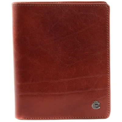 Afbeelding van Esquire Leren Portemonnee Toscana Leather Wallet Brown Bruine