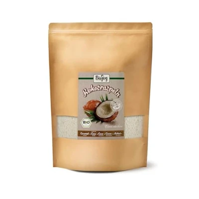 Afbeelding van Biojoy BIO Kokos geraspte (1 kg), ongezoete en ongeroosterde, kokoslokken