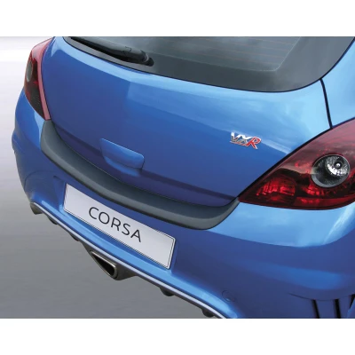 Afbeelding van RGM ABS Achterbumper beschermlijst passend voor Opel Corsa D 3 deurs GSi/VXR/OPC Zwart