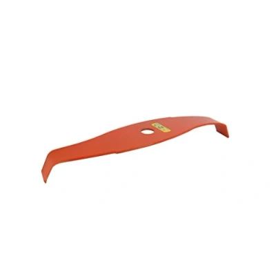 Afbeelding van GREENSTAR blad met 2 Tanden Voor Bosmaaier Speciaal Ronces Geluidsreducerend gebogen profiel Oranje Hoge Zichtbaarheid Snijbreedte : 315 mm Dikte 4 Boring: 20