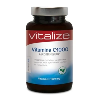 Afbeelding van Vitalize Vitamine C 1000 Ascorbinezuur Tabletten