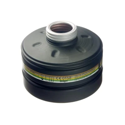Afbeelding van Dräger Rd40 beschermingsfilter van beschermingsklasse A2B2E2K2 P3 R D/NBC (zwart) voor gassen, dampen, deeltjes 1 stuk Combinatiefilter volgelaatsmasker CDR 4500
