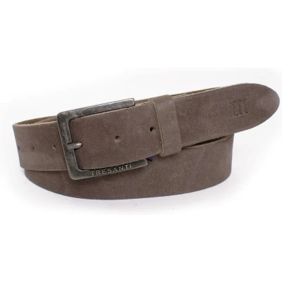 Afbeelding van TRESANTI ZANE I Nubuck leren riem Donker bruin Size 95