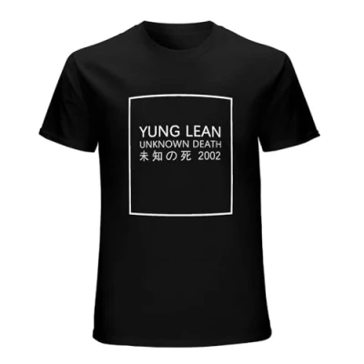 Afbeelding van Yung Lean Unknown Death T Shirt Black L