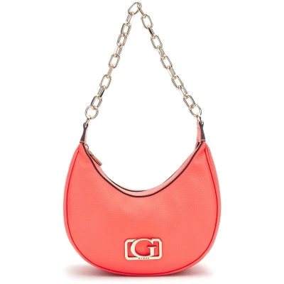 Afbeelding van Guess Circe Shoulder BAG Handtas, Dames, Maat: One Size, Coral red