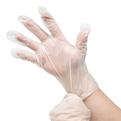 Afbeelding van Joeji&#039;s Kitchen 100 stuks biologisch afbreekbare handschoenen, wegwerphandschoenen middelgroot, gemakkelijk passende niet latexhandschoenen, reinigings en voedselbereidingshandschoenen
