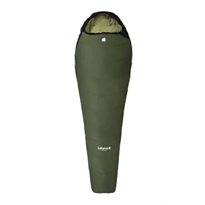 Afbeelding van Lafuma Active 5 Slaapzak voor volwassenen met compressiezak Synthetisch Waterafstotend Comforttemperatuur 8C Khaki