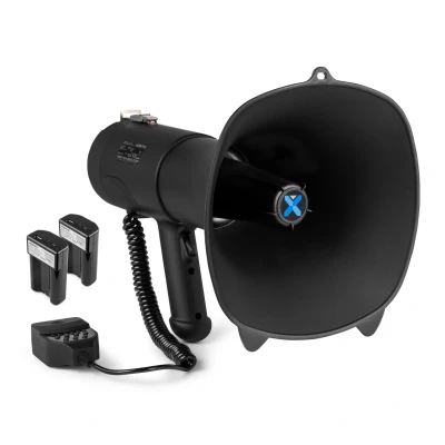 Afbeelding van Vonyx MEG090 Megafoon set met 2x lithium ion accu’s 90W