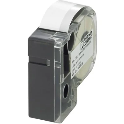 Afbeelding van Phoenix Contact 803938 MM EMLF (EX12)R C1 WH/BK Etiketten voor thermotransferprinter Montagemethode: Plakken Wit, Zwart 1 stuk(s)