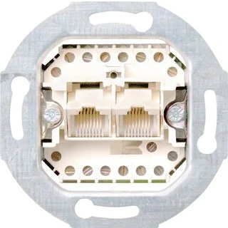 Afbeelding van Gira basisunit uae data cat3 2x rj45 8 019000