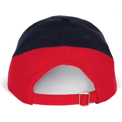 Afbeelding van K up Racing Tweekleurige pet 6 Panelen KP045 NAVY / RED