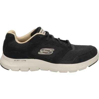 Afbeelding van Skechers Flex Advantage 4.0 heren sneaker Zwart Maat 45