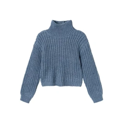 Afbeelding van Name It Sweater Trui Sally Knit Wild Wind Maat 134/140
