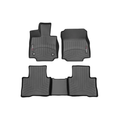 Afbeelding van WeatherTech Vloermatten compatibel met: Rav4 Hybrid XAV50 2019 22 Zwart 1ste &amp; 2de rij