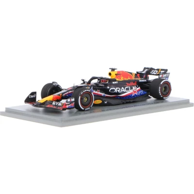 Afbeelding van Red Bull Racing RB19 Spark Modelauto 1:43 2023 Max Verstappen ORACLE S8915 USA GP