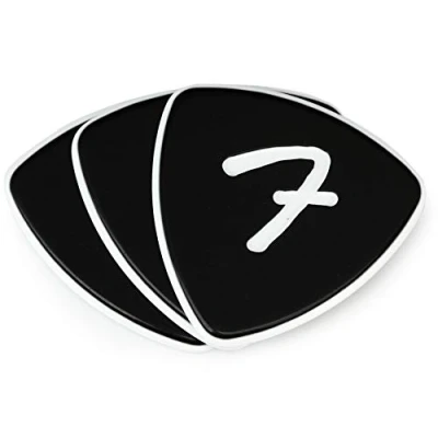 Afbeelding van Fender F Grip plectrum 346 Pick Zwart 1.50 mm 3 pack