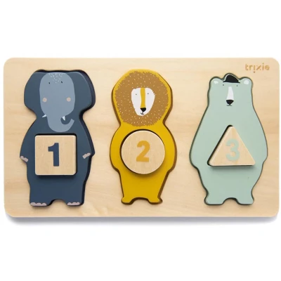 Afbeelding van Trixie Puzzel voor kinderen, Maat: One Size, Multi coloured