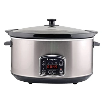 Afbeelding van Beper BC.510 Slowcooker Langzaamkoker Elektrische Stoofpot Programmeerbare Crockpot Digitale 4.5L
