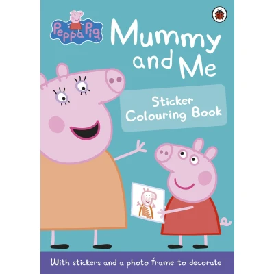 Afbeelding van Peppa Pig: Mummy and Me Sticker Colouring Book