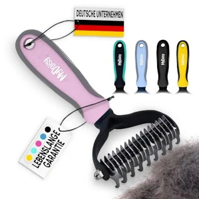 Afbeelding van MYDAISY Hondenborstel Voor alle Haartypes (L, Roze)