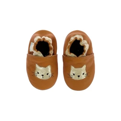 Afbeelding van Robeez Wild Kitten, Camel babyschoenen, 23/24 EU, Kameel., EU