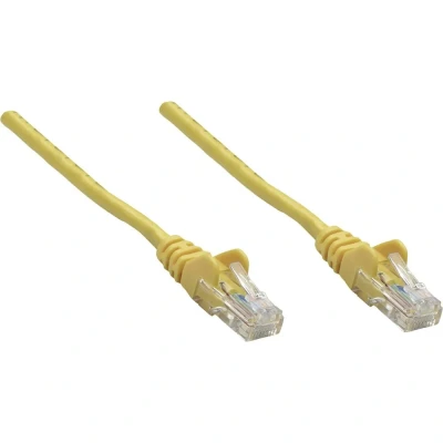 Afbeelding van Intellinet Netwerk Patchkabel, Cat5e, 0,25 m, CCA, U/UTP, PVC, Vergulde Contacten, Snagless Cat6, S/FTP, Koper, LSOH 1.5 m Geel