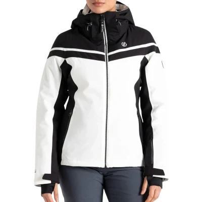 Afbeelding van Dare2B ski jack Flurry wit/zwart