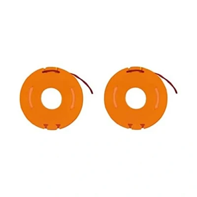 Afbeelding van Worx WA004.1 Grastrimmer, voor alle 20 V grastrimmers, duurzame reservedraadspoelen verbeterde snijsnelheid, diameter 1,65 mm, lengte 3 m, set van 2