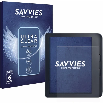 Afbeelding van Savvies (6 Stuks) Schermbeschermer voor Kobo Libra 2 Screen Protector Ultra Transparant