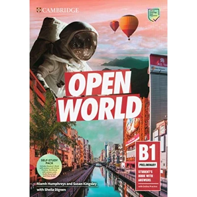 Afbeelding van Open World Preliminary Self Study Pack (SB w Answers Online Practice and WB Audio Download Class Audio): Student&#039;s Booko ...