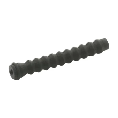 Afbeelding van Elvedes Kabelhoedje tip+rubber balg PVC zwart(25x) ELV2018038