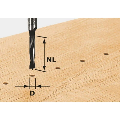 Afbeelding van Festool Accessoires HW S8 D10/30 Z Deuvelboor 491069