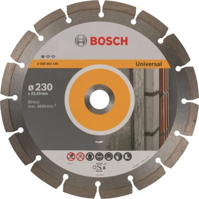 Afbeelding van Bosch Accessoires Diamantdoorslijpschijf Professional for Universal 230 mm 2608602195