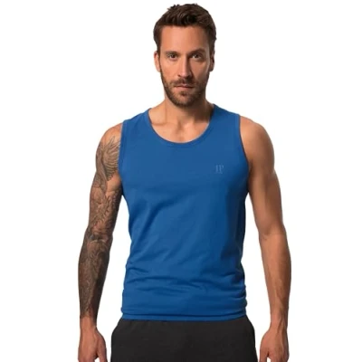 Afbeelding van JP 1880 Tanktop voor heren, blauw, 6XL