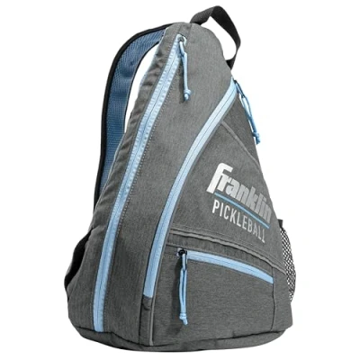 Afbeelding van Franklin Sports Pickleball Sling Bag Officiële van de Amerikaanse Open Championships Verstelbaar Grijs/Blauw