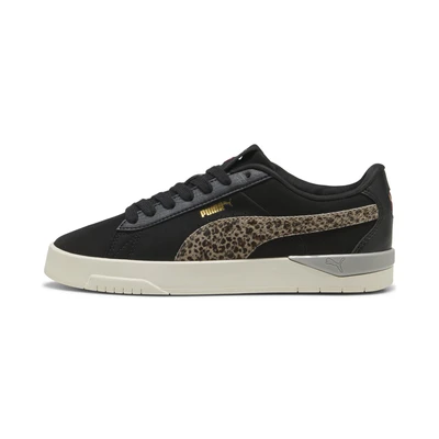 Afbeelding van Jada Classic Animal Flair sneakers voor Dames, Zwart/Rood/Goud, Maat 36 PUMA