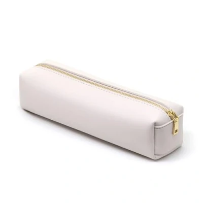 Afbeelding van eusbon Potlood Pouch, Beige, 20cm, Elegant, slank, modern, multifunctioneel
