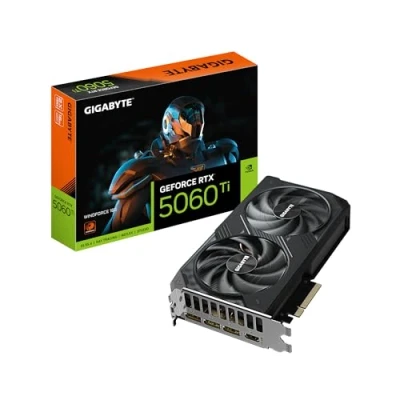Afbeelding van GIGABYTE GeForce RTX 5060 Ti WINDFORCE 16G NVIDIA 16 GB GDDR7