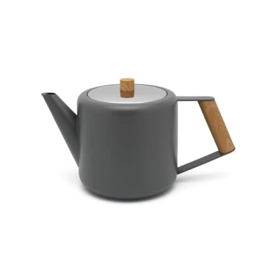 Afbeelding van Theepot Bredemeijer Duet Design Boston Grijs 1,1L