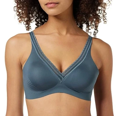 Afbeelding van Sloggi Dames Body Adapt Twist T Shirt Bra Gewatteerde BH, Nightfall, S, S