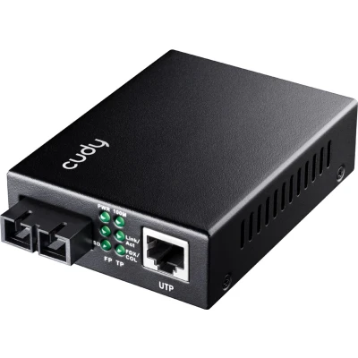 Afbeelding van Cudy MC100SA 20 10/100 Mbit/s media omzetter