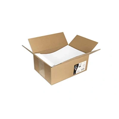 Afbeelding van Clairefontaine 7070C karton met 200 zelfklevende hoezen formaat 22,9 x 32,4 cm 120 g/m² kleur: wit uitnodiging en overeenstemming pollenserie premium papier glad