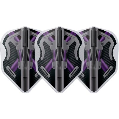 Afbeelding van L Style EZ L3 Mike Valentin Clear White V3 Dart Flights
