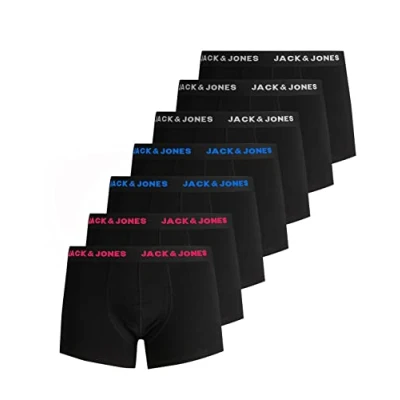 Afbeelding van JACK &amp; JONES Basic Boxershorts voor heren, verpakking van 7 stuks, L