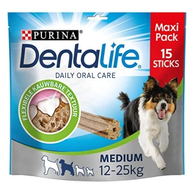 Afbeelding van Dentalife Daily Oral Care Medium Hondensnacks Kip 5 x 345 g
