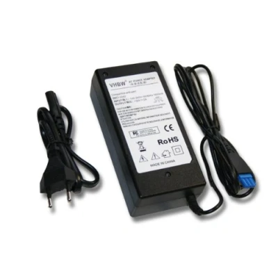 Afbeelding van vhbw printer AC voeding netsnoer oplader compatibel met HP Officejet Pro 8000, 8500 2,0 A