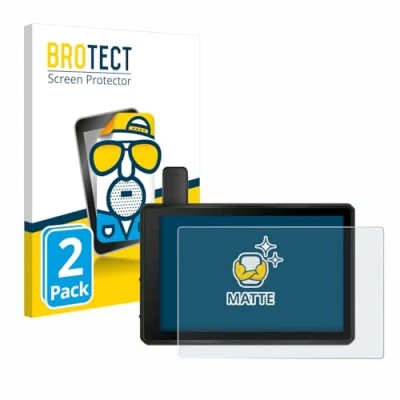 Afbeelding van BROTECT (2 Stuks) Antireflecterende Beschermfolie voor Garmin Tread SxS Edition 8&quot; Anti Glare Screen Protector, Mat, Ontspiegelend