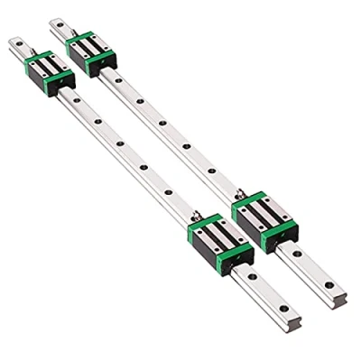 Afbeelding van GooEquip lineaire geleiding, HGR 20, 1500 mm, rail, met 4 glijblokken, voor 3D printers, CNC machines, elektrische apparaten, medische 2 stuks